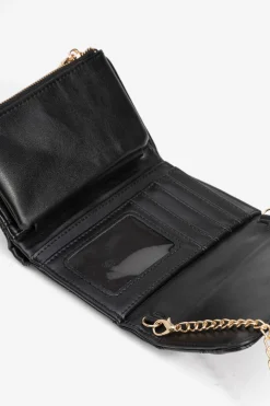 Vilanova Bolso de Hombro con Cadena Negro Online