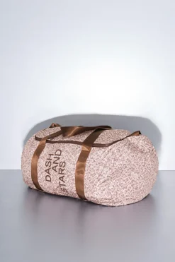 Dash and Stars Bolso deporte plegable animal print nude Sale