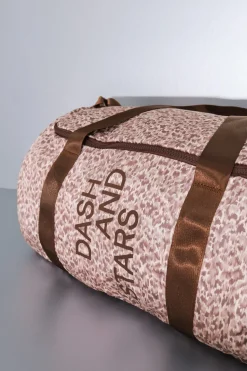 Dash and Stars Bolso deporte plegable animal print nude Sale