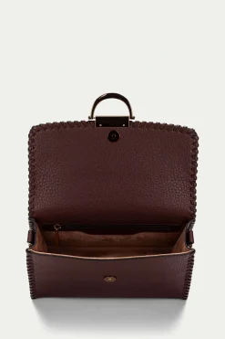 Hispanitas Bolso hobo cierre magnético Marr&oacute;n oscuro Online