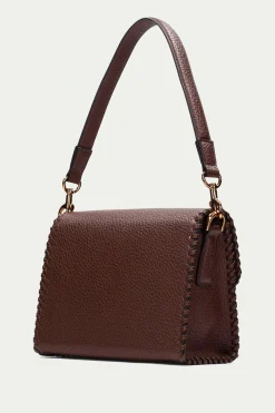 Hispanitas Bolso hobo cierre magnético Marr&oacute;n oscuro Online