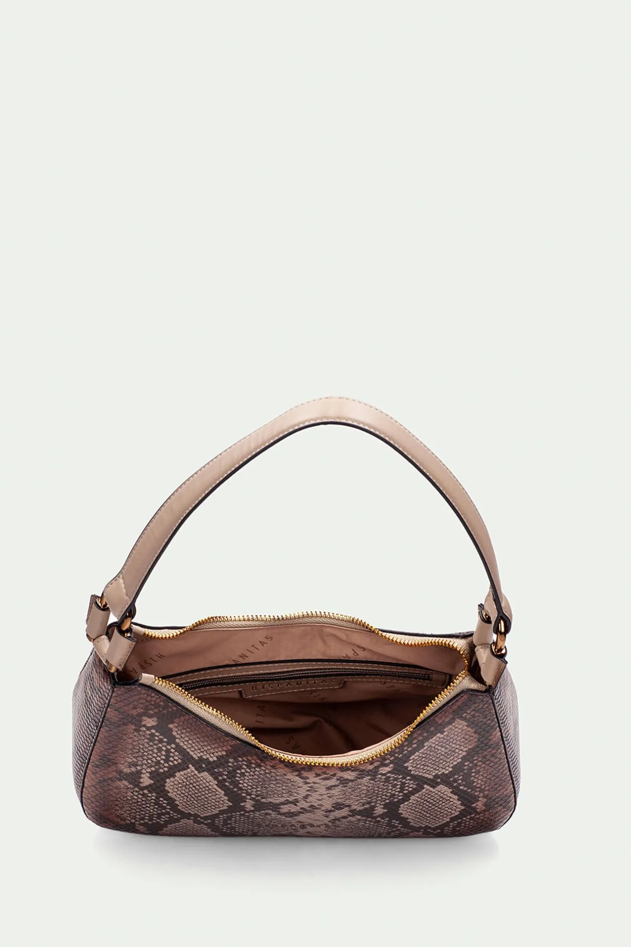 Hispanitas Bolso hobo estampado boa Estampado beige Best