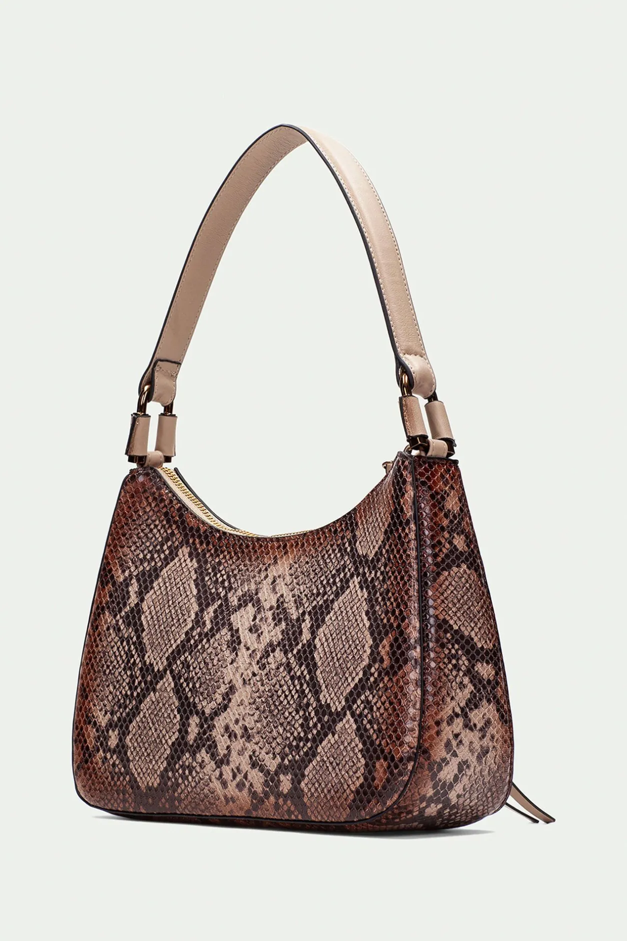 Hispanitas Bolso hobo estampado boa Estampado beige Best