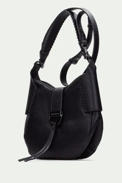 Hispanitas Bolso hobo redondeado cierre magnético Negro Outlet