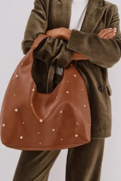 Cortefiel Bolso hobo tachuelas Arena Clearance