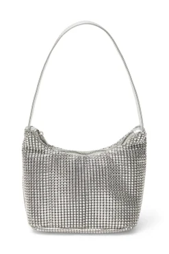 Vero Moda Bolso mala metálica Gris Hot