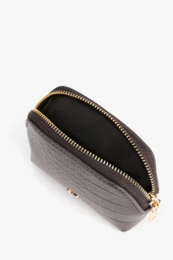 Vilanova Bolso Pequeño Efecto Serpiente Marr&oacute;n Best