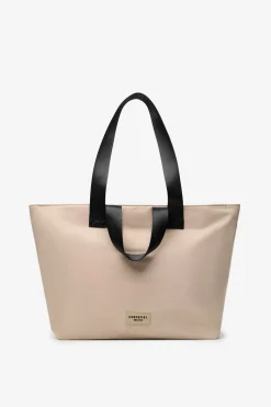 Cortefiel Bolso shopper Beige Discount