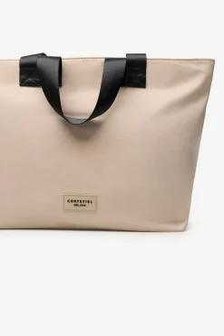 Cortefiel Bolso shopper Beige Discount
