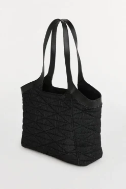 Pedro del Hierro Bolso shopper acolchado Gris Discount