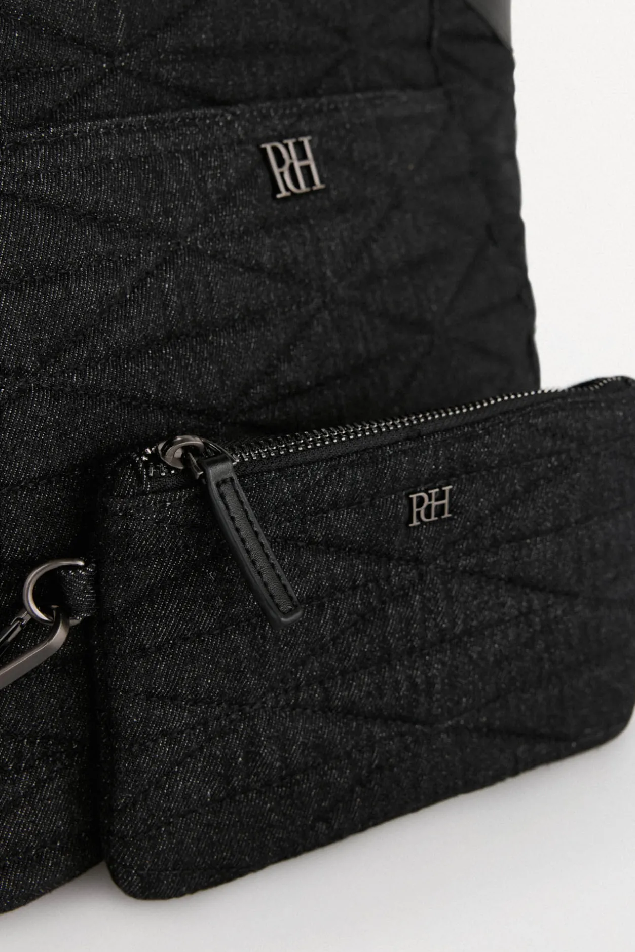 Pedro del Hierro Bolso shopper acolchado Gris Discount