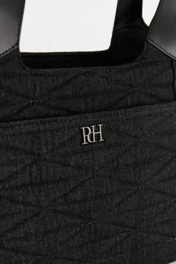 Pedro del Hierro Bolso shopper acolchado Gris Discount