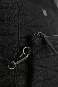 Pedro del Hierro Bolso shopper acolchado Gris Discount