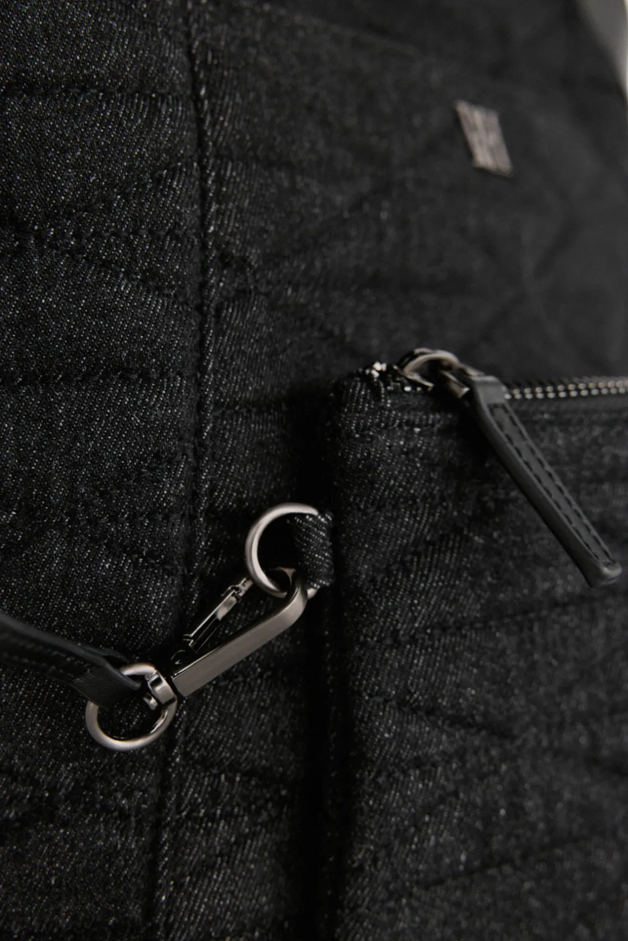 Pedro del Hierro Bolso shopper acolchado Gris Discount