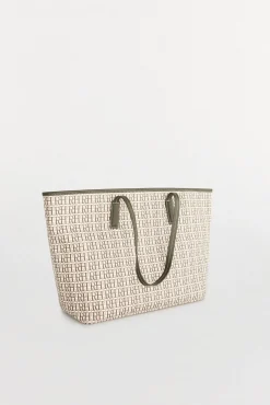 Pedro del Hierro Bolso shopper monograma Verde New