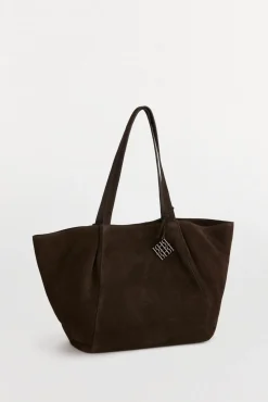 Pedro del Hierro Bolso shopper serraje Marrón Discount