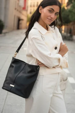 The Code Bombonera julieta liso Negro New