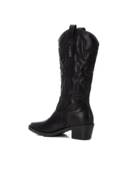 XTI Bota cowboy bordado Negro Sale