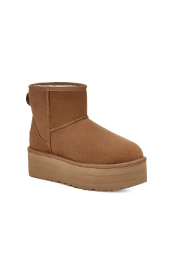 Ugg Bota mujer Classic Mini Platform Camel Outlet