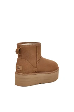 Ugg Bota mujer Classic Mini Platform Camel Outlet