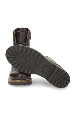Panama Jack Bota mujer plana Marr&oacute;n oscuro Outlet