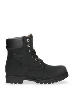 Panama Jack Bota mujer plana Negro Best