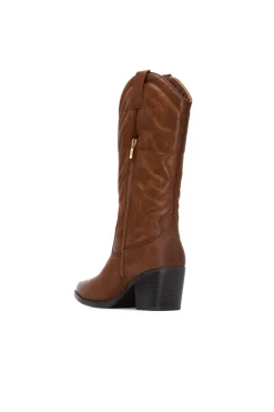 XTI Bota mujer tipo cowboy Marr&oacute;n Sale
