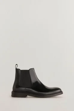 Pedro del Hierro Bota piel gomas laterales Negro Sale