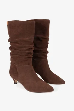 Popa Bota señora Nirvana Ante Marr&oacute;n oscuro Outlet