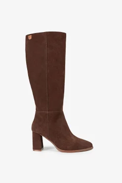 Popa Bota señora Sinnara Serraje Marrón oscuro Clearance