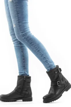 Panama Jack Botas de piel con forro interior de piel Negro Online