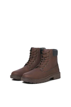 Jack & Jones Botas estilo montaña marr&oacute;n Hot
