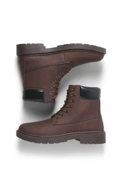 Jack & Jones Botas estilo montaña marr&oacute;n Hot