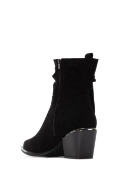 XTI Botin Antelina Flecos negro Discount