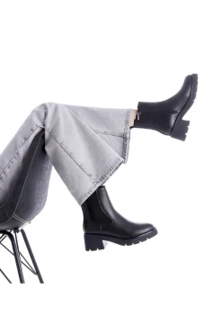 XTI Botin Tipo Chelsea negro Hot