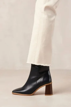 Alohas Botines de piel West Vintage Negro Discount