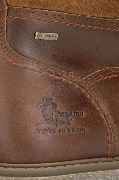 Panama Jack Botín de hombre en piel napa Marr&oacute;n Online
