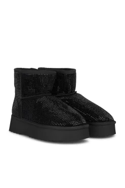 Alma en Pena Botín de pelo con pedrería Negro Online