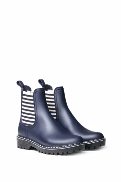 Toni Pons Botín de piel azul New