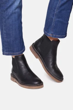 Toni Pons Botín de piel negro Hot