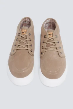 Springfield Botín piel casual serraje marr&oacute;n Outlet