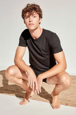 Gisela Boxer de hombre negro Hot