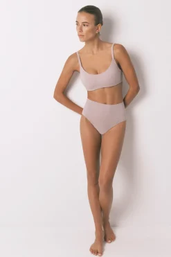 Women'secret Braga alta algodón nude Outlet