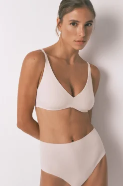 Women'secret Braga alta algodón rosa Best