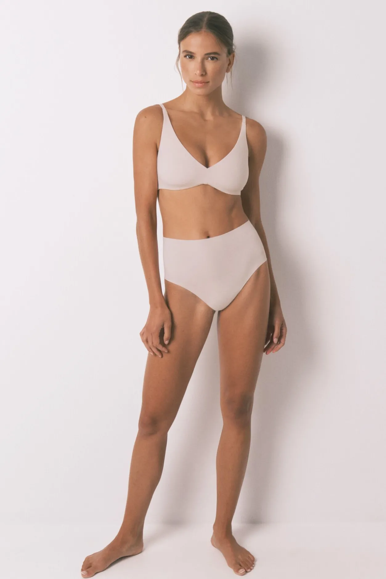 Women'secret Braga alta algodón rosa Best