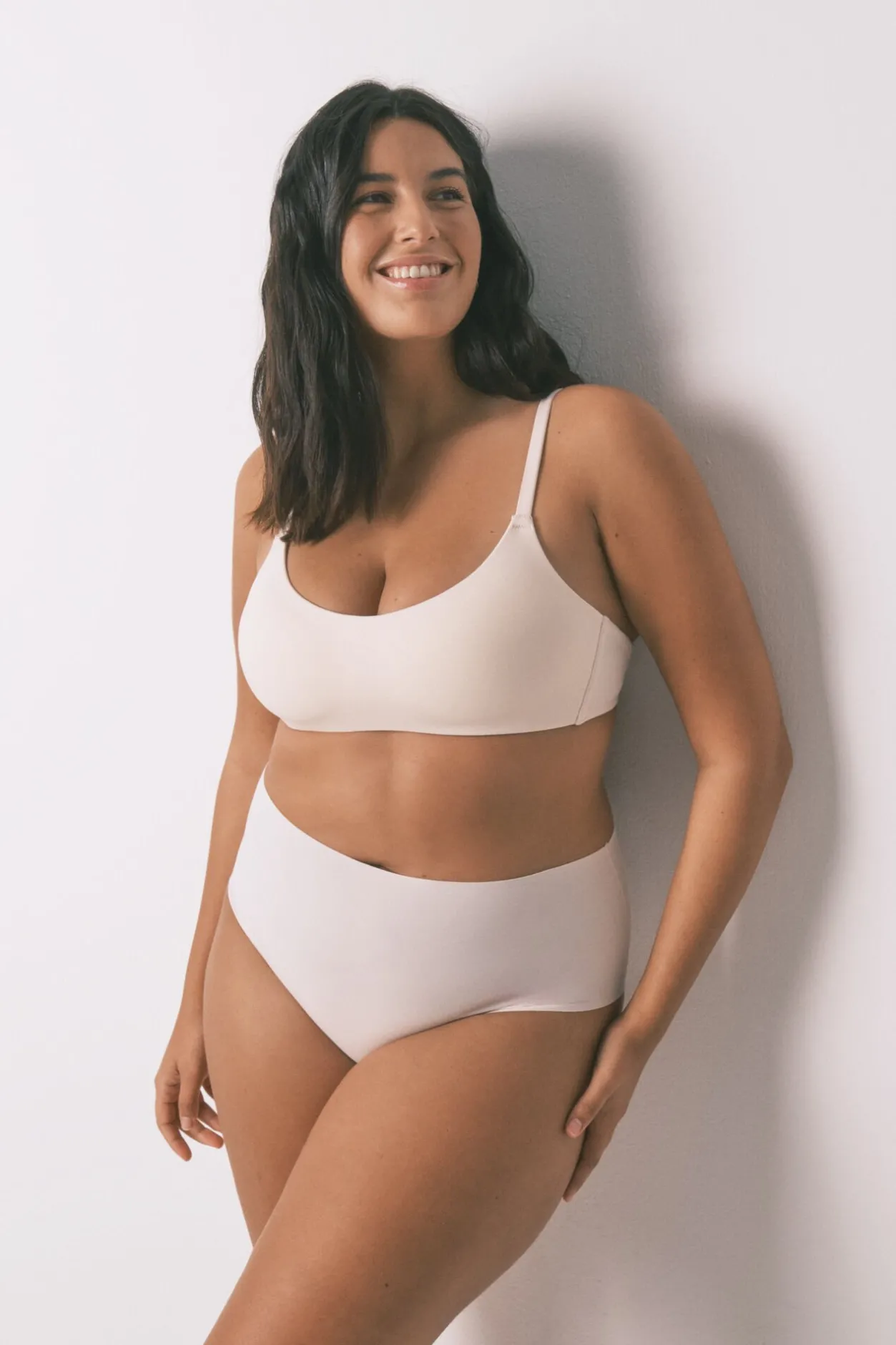 Women'secret Braga alta algodón rosa Best