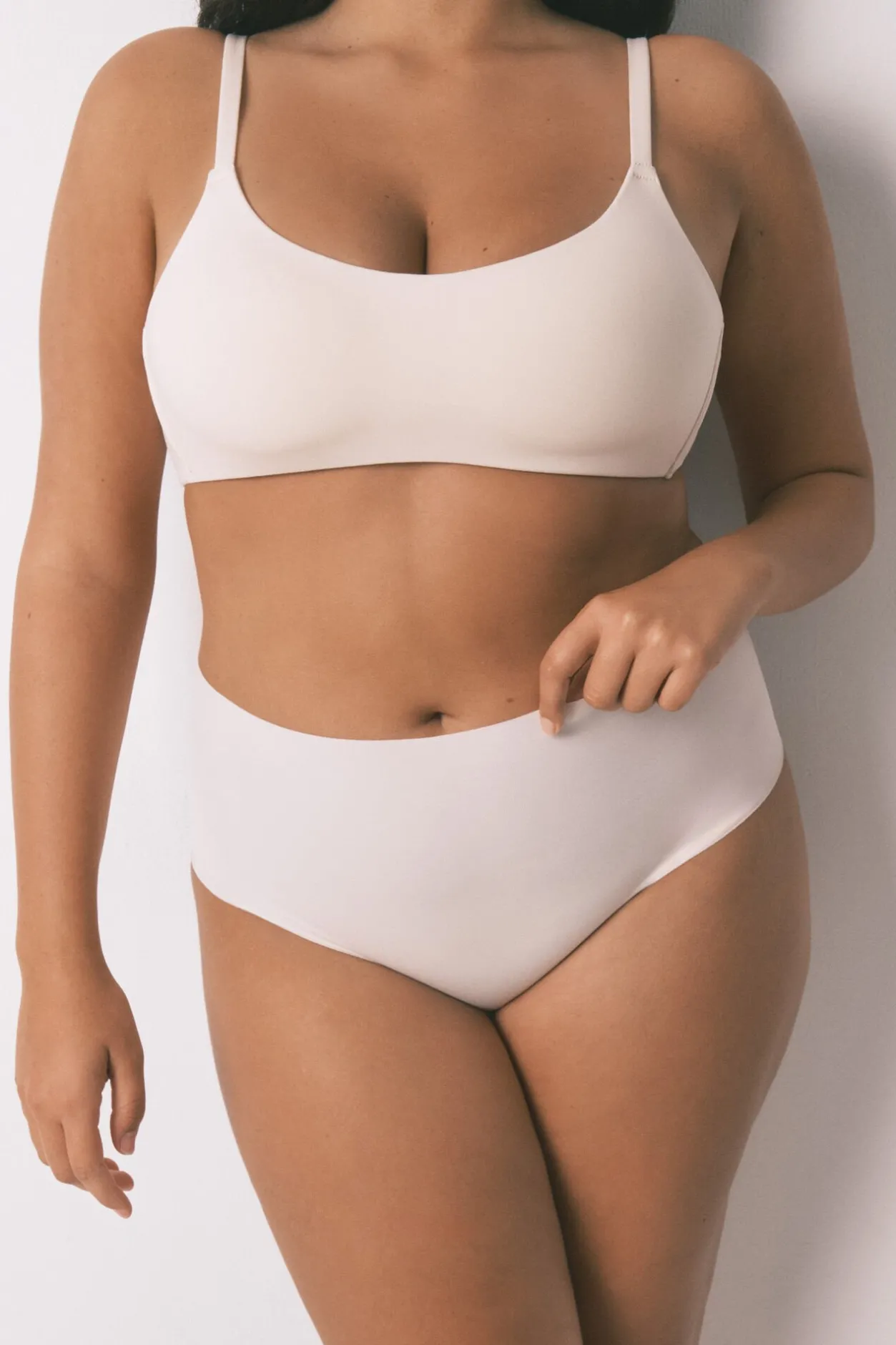 Women'secret Braga alta algodón rosa Best