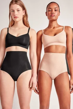 Gisela Braga alta faja reductora negro New