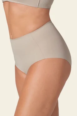 Leonisa Braga clásica efecto invisible de compresión fuerte en abdomen beige Discount