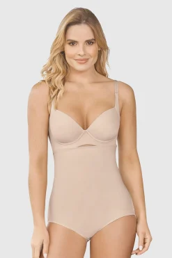 Leonisa Braga faja postparto y postquirúrgico con laterales en velcro beige Hot